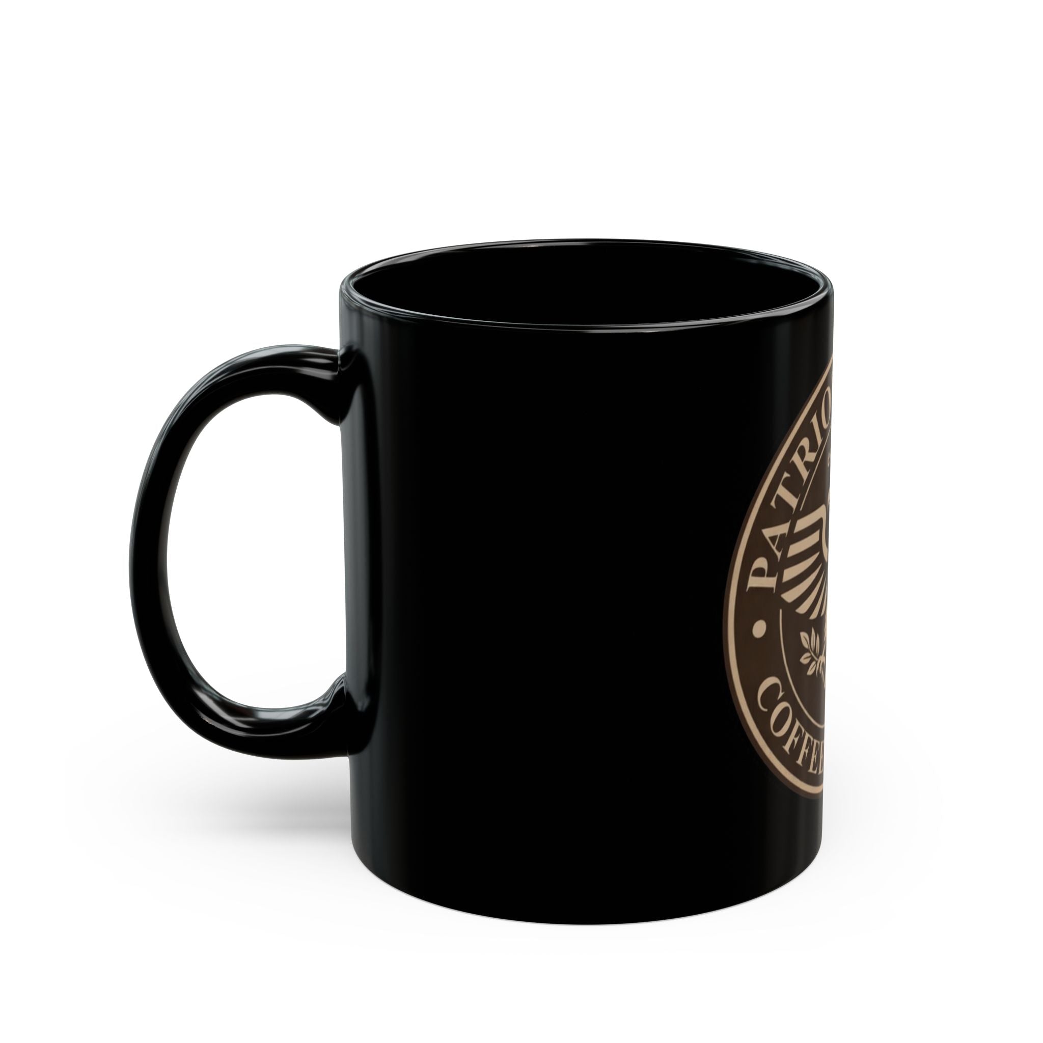 Patriot's Roast Coffee Company Black Mug