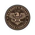 Patriot’s Roast Coffee Company Logo Sticker