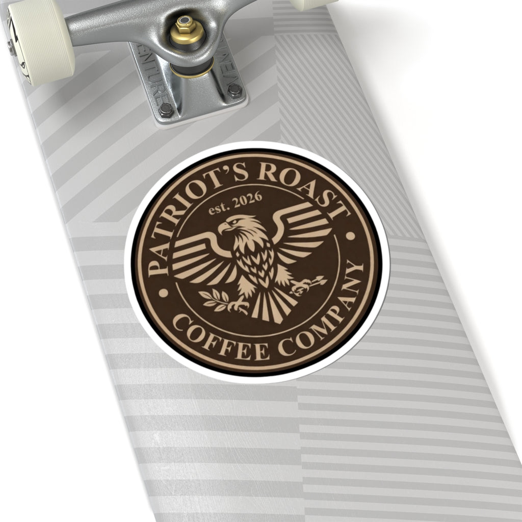 Patriot’s Roast Coffee Company Logo Sticker