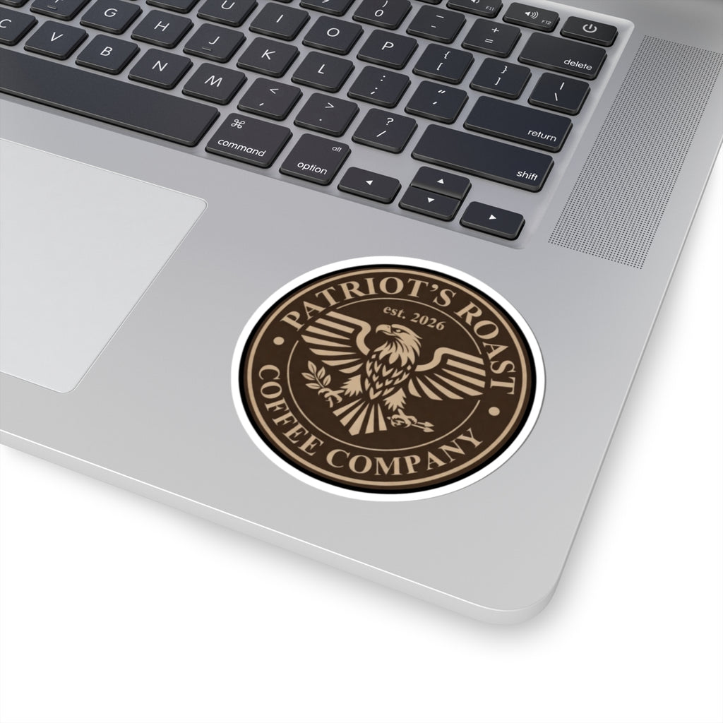 Patriot’s Roast Coffee Company Logo Sticker